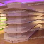 Wholesale Grocery Convenience Retail Shop Metal Supermarket Shelf
