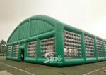 37x19m big sports arena air sealed inflatable tent with transparent windows N