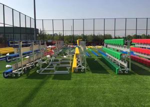 Quality Temporary Outdoor Modular Grandstands with Plastic Bench Seats wholesale
