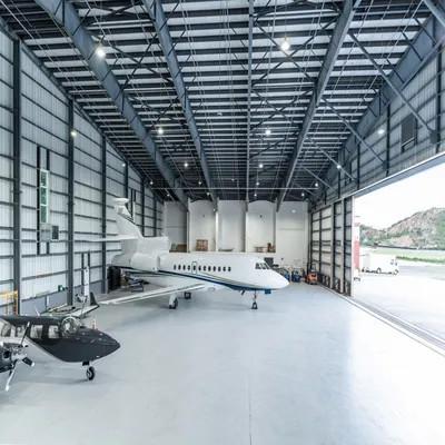 High-Strength Structural Integrity Steel and Metal Aircraft Hangars for Extreme