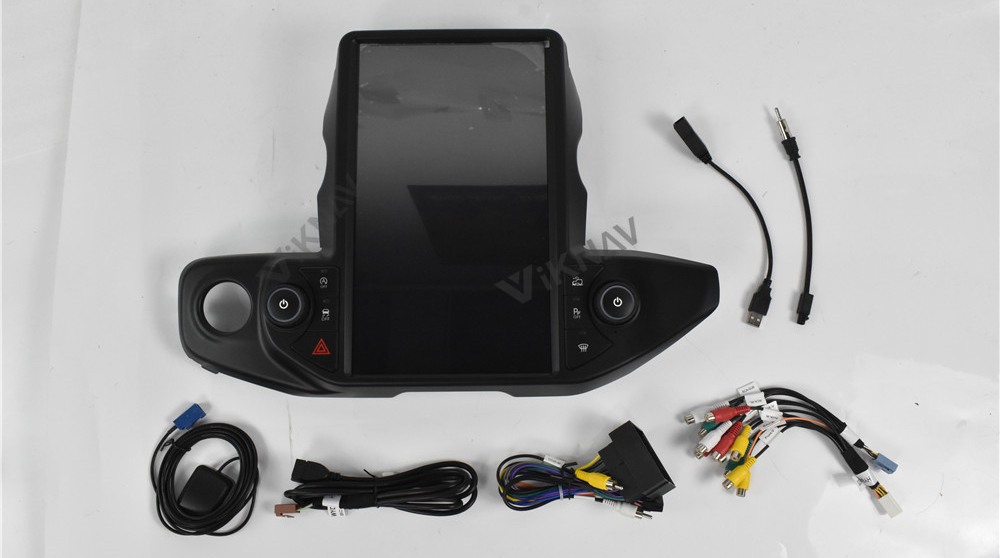 Viknav Car Radio For Jeep Wrangler (2018-2021) 13.6 inch GPS navigation DVD multimedia auto stereo 2din