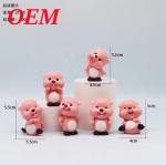 Blind Box Head Tilt Cute Pink Ruby Plastic Toys