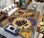 European Style Thickened Full Paving Sofa Bedroom And Living Room Floor Carpets