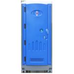 Blue HDPE Portable Toilet Mobile Restrooms Shower Sanitary Cabin