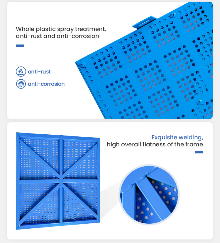Perimeter protection screen building crawler mesh climb frame mesh