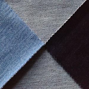 Quality winter indigo knit denim for women jeans wholesale