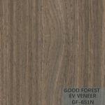 Engineered Wood Veneer EV Veneer Black Walnut Crown Cut Natural