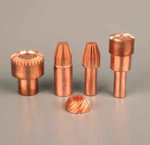 Quality Polish Surface Electroplate 5 Axis CNC Copper Parts wholesale