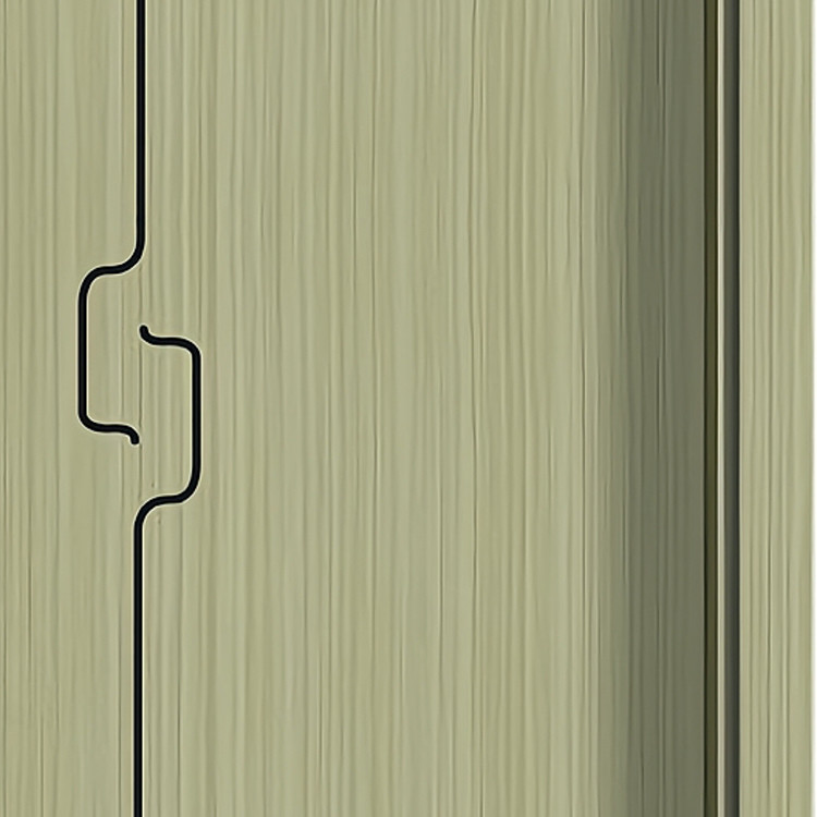 Walnut Veneer Soundproof Solid Core Interior Door