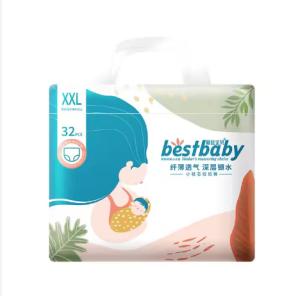 Quality Super Absorbency Soft and Breathable Anti-3D Leak Guard Baby Best Diaper wholesale