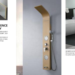 Quality All Aluminum shower cloumn ,shower panel DB-15441600X200X75MM wholesale