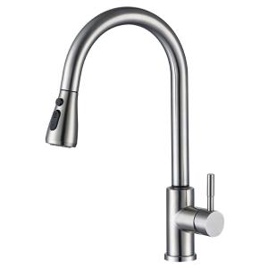Quality Antirust Stainless Steel 304 426mm Height Touch Kitchen Sink Faucet wholesale