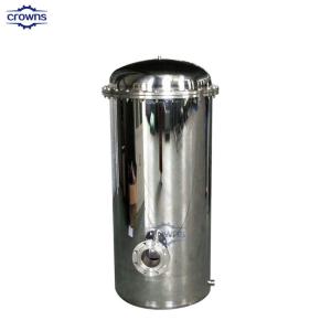 China Stainless steel 40 inch 5 micron pp cartridge multi bag filter housing cbd oil filtration cbd oil separator on sale