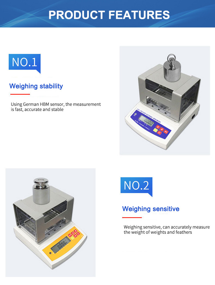 Portable Manual Precious Metal Analyzer , High Accuracy Gold Purity Testing Machine