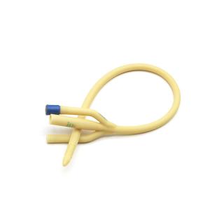 Quality Disposable 22 French 3 Way Foley Catheter Silicon Coated for hospital wholesale