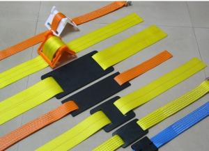 Quality Edge Protectors Ratchet Lashing Straps Abrasion Protecive Tubing Double J Hook wholesale