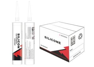 300ml Red High Temperature Silicone Sealant / high heat silicone sealant Quick curing