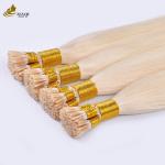 100% European Virgin Human Hair Keratin Fusion I Tip Hair Extension