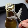 Buy cheap Cool Innovative Zinc Alloy 3D Air Plane Shape Wedding Favor Key Ring Bottle from wholesalers