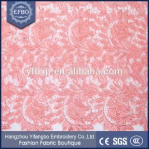 Quality High quality 51&quot;-52&quot; width new design wedding embroidery lace/ guipure lace for fashion dress wholesale