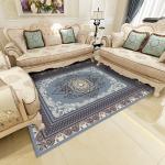 Household Polyester Living Room Floor Carpets Middle Eastern Style Dining Room