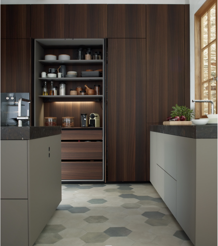 2022 Modern Style PVC Thermofoil Finished Kitchen Cabinet for Luxury Kitchen Design
