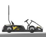 Electric Drive 900w 2.54Nm Mini Car Go Kart Fast Speed For Kids