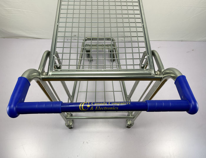 Multipurpose Handcart Heavy Duty Warehouse Trolley 2 Tier Trolley Foldable