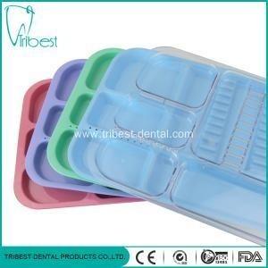 Quality 34x24cm Colorful Disposable Plastic Instrument Tray wholesale
