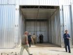 Weatherproof Kiln Wood Drying Equipment Lift Sliding Door With 4 Units Fans
