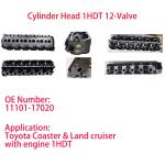 Toyota 1HDT 1HDFT Cylinder Heads For Coaster & Land Cruiser Toyota 1HZ 1KZTE 2L