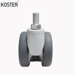 4 Inch TPR Swivel Caster Wheel ISO 9001 With 350kg Maximum Load
