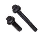 M14 Grade 12.9 UNF Half Thread Hex Flange Bolts Non Serrated 12 Ponits