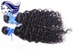 Natural Black Malaysian Virgin Remy Human Hair Curly Weave Hair