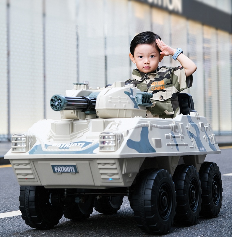 Direct 12v Children Can Drive Toy Ride On Cars for Kids Electric Tanks and Armored Car
