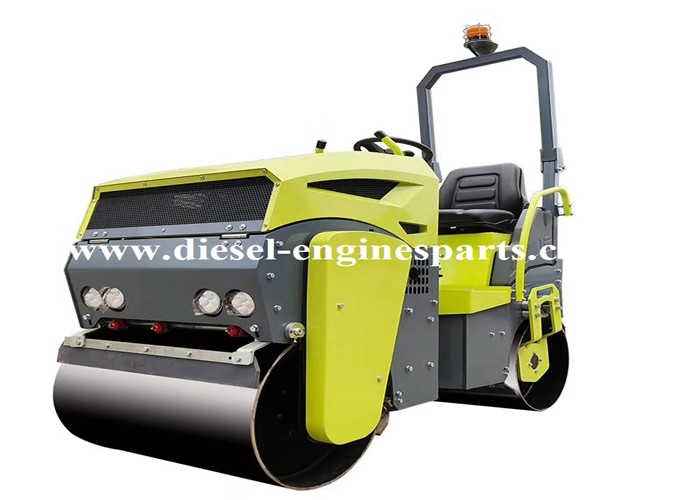 Engine Driving 3 Ton Asphalt Roller Easy Operation Vibratory Asphalt Roller