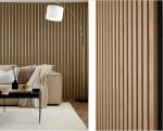 Oak MDF Wood Polyester Felt Wall Sound Insulation Panel Acoustic