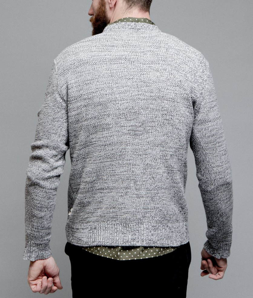Adult Easy Crochet Pullover Sweater , Marl Texture Lightweight Pullover Sweater