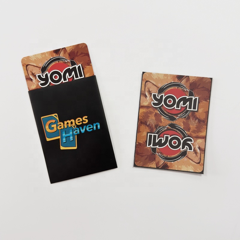 Graphic Printing Custom Card Sleeves 66x91 66x92 For Acid Free PVC Free Protection