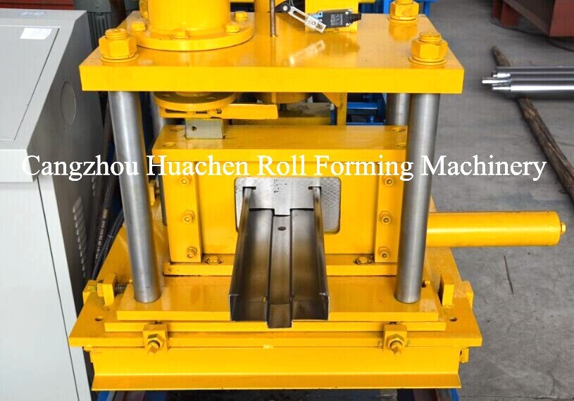 Single Chain Transmission 7.5Kw Door Frame Rolling Forming Machine , Galvanized Frame Panel