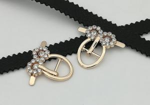 Quality Owl Shaped Metal Shoe Buckles With One Pin Corrosion Resistance Delicate wholesale