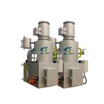 Animal Incineration in Industry Two Combustion Chambers for 750L/H Waste