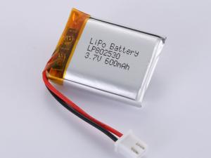 Quality LP802530 3.7V 600MAH Prismatic Battery for Digital Devices wholesale