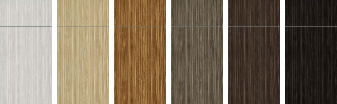 Lacquer Surface Treatment Wooden Cabinets for Customized Veneer Color Kitchen Furniture