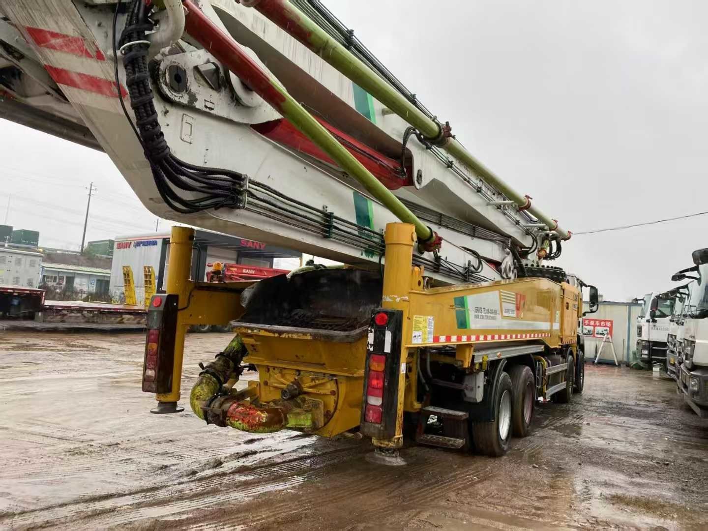 Used 2021 XCMG/Schwing 62m concrete pump truck for sale