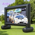 Outdoor Projection Inflatable Airtight Projector Screen Inflatable Movie Screen