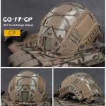 Military Enthusiast Tactical Helmet FAST MICH Camouflage Field Rail Helmet for