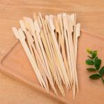Sharpened Stick Bamboo and Wooden bbq Bamboo Skewers Bamboo Picks