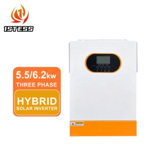 Quality Wholesale 48V Solar Hybrid Inverter On/Off Grid 230VAC 5.5KW 6.2KW wholesale
