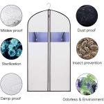 Men Zippered Non Woven Fabric CMYK 9gsm 60x90cm Suit Holder